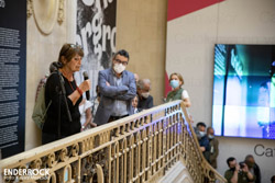 Inauguració de l'exposicio 'Underground i contracultura als anys setanta' al Palau Robert de Barcelona 